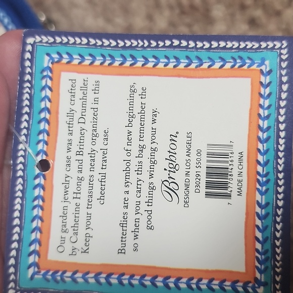 Brighton Butterfly Garden Jewelry Case - Picture 4 of 11